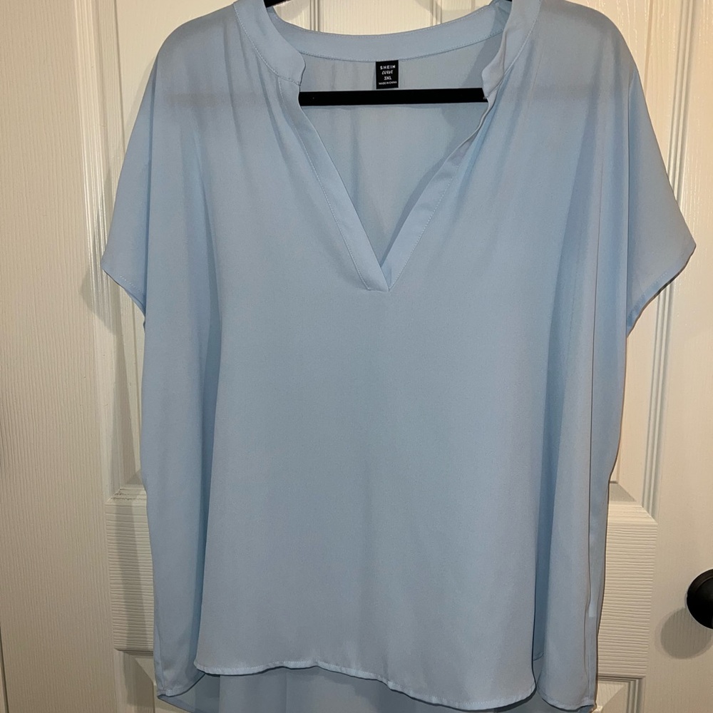 Light Blue Women's Top